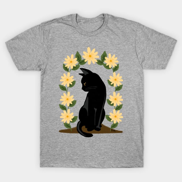 Flower gate T-Shirt by BATKEI